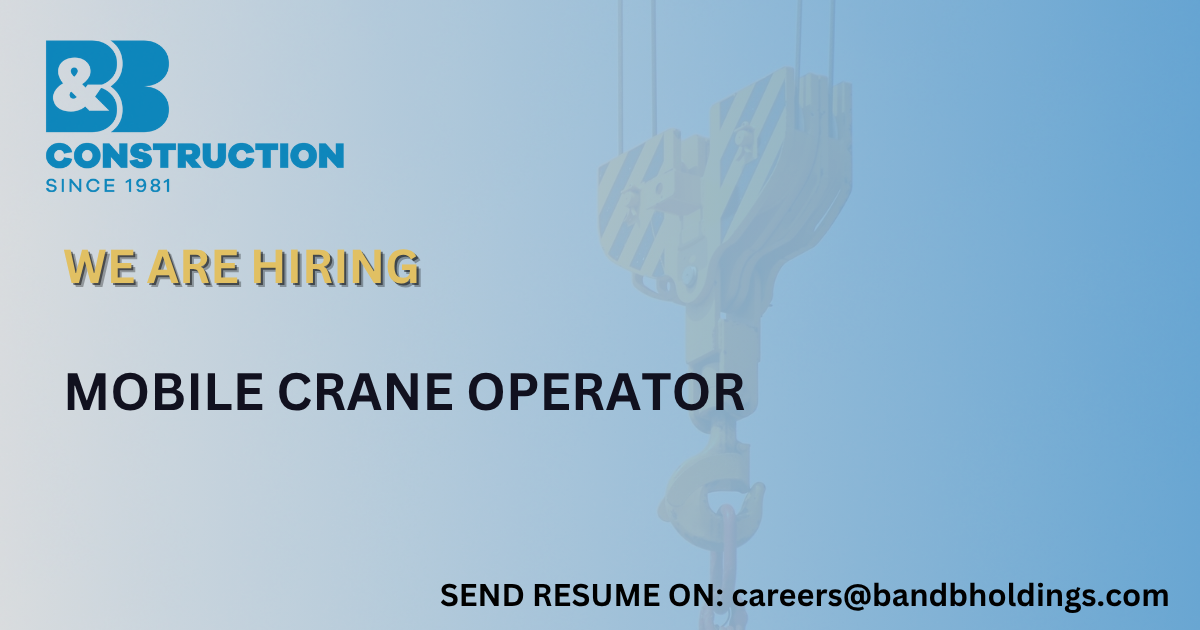 mOBILE cRANE oPERATOR