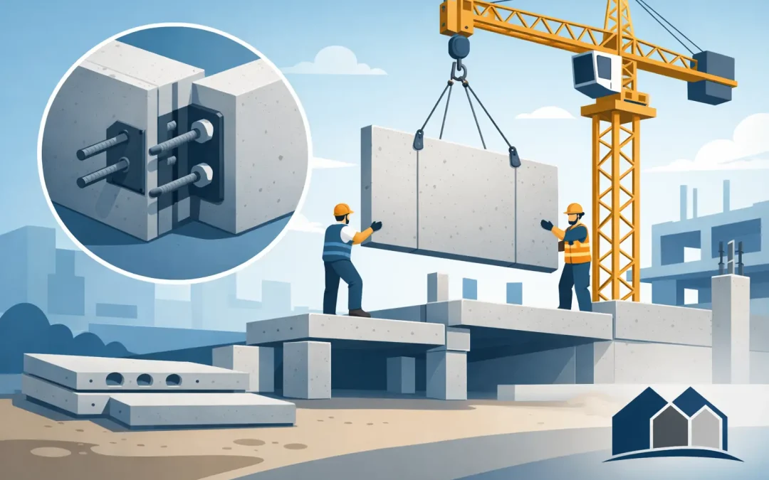 How Is Precast Concrete Connected?